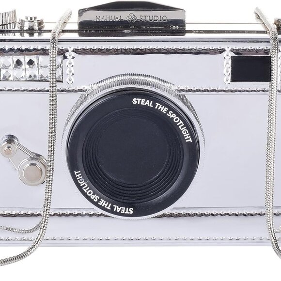 Other - Camera Shoulder Bag Snapshot PU Leather Crossbody Bag Vintage Novelty Cute Purse